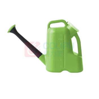 安赛瑞 带盖加厚浇水壶 530933 材质:PP树脂 宽约22.5cm 高约32cm 容量:5L