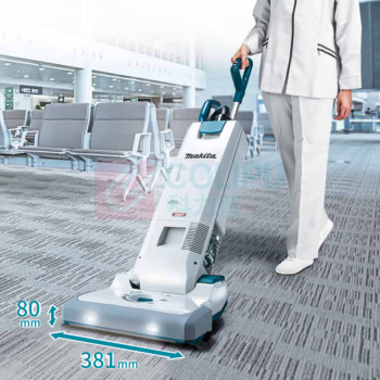 牧田 MAKITA 充电直立式吸尘机 VC010GZ