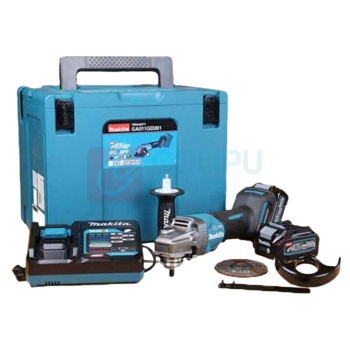 牧田 MAKITA 充电式角向磨光机 GA011GD201 100mm(4") 2.5Ah