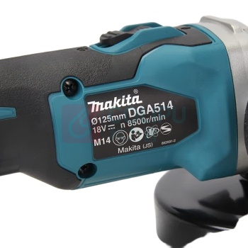 牧田 MAKITA 充电式角向磨光机 DGA514Z 125mm(5")裸机