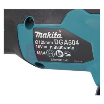 牧田 MAKITA 充电式角向磨光机 DGA504STJ 125mm(5") 5.0Ah
