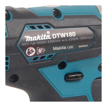 牧田 MAKITA 充电式冲击扳手 DTW180RTJ 9.5mm(3/8") 5.0Ah