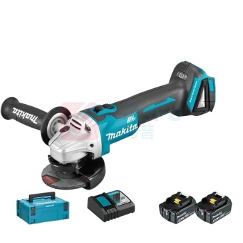 牧田 MAKITA 充电式角向磨光机 DGA406RME 100mm(4") 4.0Ah