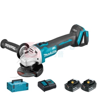 牧田 MAKITA 充电式角向磨光机 DGA404STJ 100mm(4") 5.0Ah