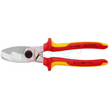 凯尼派克 KNIPEX 绝缘电缆剪 95 16 200 200mm
