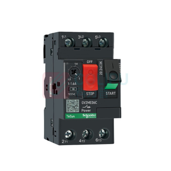 施耐德 Schneider 热磁式电动机断路器 GV2ME06C 1-1.6
