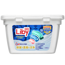 立白 洗衣凝珠洁净柔顺留香三合一凝珠 18颗盒装 