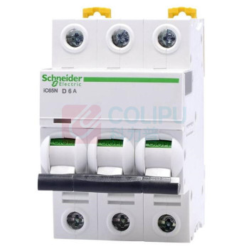 施耐德 Schneider 断路器 IC65N 3P D6A  不含安装服务