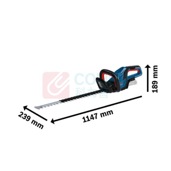 博世 BOSCH 18V锂电绿篱修剪机 GHE18V-60 8.0Ah一电一充 06008C9000