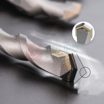 威力狮 油压钻头 WB0108F-1 8*150方柄 (黑色)