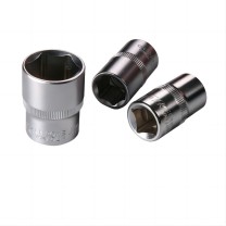 昆杰 短套筒头\12.5×27mm 铬钒钢