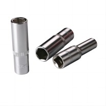 昆杰 加长套筒头\12.5×16mm L=77mm 铬钒钢
