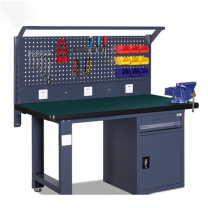 和崟 钳工工作台 HZ-GY1562Y 620mm挂板一抽一门1500mm*750mm*800mm/张