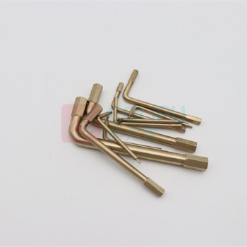 拓开 拓开内六角扳手组套 铝青铜 TKNO.S-A-11 英制3/4"-7/32" 10件套