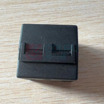 宁上 扣式消磁环带磁芯高频滤波磁环消磁滤波抗干扰 31X32mm 内孔13mm (方形黑色)