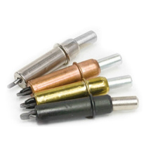 宇航 弹簧销 MSMB-3.3 用于φ3.3mm孔径定位材质为,金属,表面光洁整齐,弹簧压力均衡,夹持能力1/4。