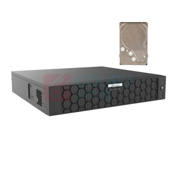 宇视科技 8盘位32路网络视频录像机 含1块6T硬盘 NVR-B300-E8 (黑色)