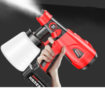 护善 电动喷油漆枪 GJ122024-0416 800ml 1000w 双电池