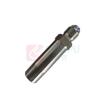 天卓五金 不锈钢加长水嘴接头 PT3/8*110mm 凸头牙外径14mm