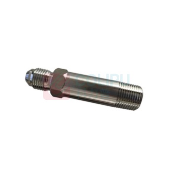 天卓五金 不锈钢加长水嘴接头 PT3/8*110mm 凸头牙外径14mm