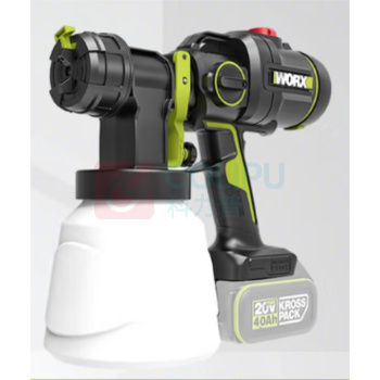 威克士 电动喷漆枪 WU056.9 流量1000ml/min,1000ml喷壶,20v 裸机无电池