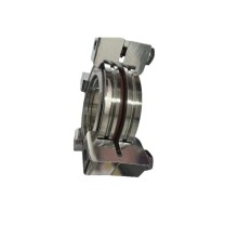 天卓五金 304不锈钢真空法兰套装 ISO-MF160法兰 含ISO-MF160法兰接头+双夹夹具+0形圈及O形圈外环中心环)+2片法兰 货期15天