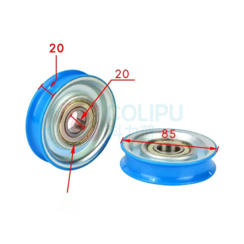 奥的斯 电梯滚轮 85x20mm 轴承号6204 85门挂轮