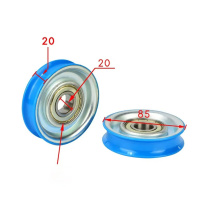 奥的斯 电梯滚轮 85x20mm 轴承号6204 85门挂轮