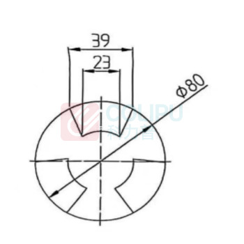 晶事达 双向螺旋输送机轴 φ80*5480mm (螺旋叶片直径300,螺距240),316L材质,详情见图纸