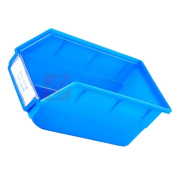 冠宇 背挂式零件盒 外尺寸270×140×125mm 内尺寸250×120×115mm (蓝色) (含1张标签纸 1个透明标签盖);