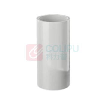 辽誉 PVC穿线管直通接头 内径20mm*外径22.8mm*高度38mm 厚度1.4mm 10个 适用20管直通,