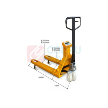 安衡 电子叉车秤 AH-ESC-3吨(窄叉PU轮) 显示分度值0.5kg 货叉宽度550mm 货叉长度1160mm