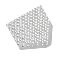 辽誉 1mm厚SUS304冲孔板 外形751.5mm×862.5mm 孔径13.6mm孔距50mm