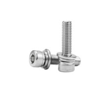 天卓五金 组合螺钉 M2.5X8 一套含:1个螺丝+1个弹垫+1个平垫;