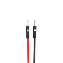 炬信 超软硅胶杜邦线2.54 公对母 30cm (红黑)