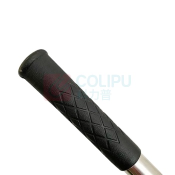 晶事达 201不锈钢伸缩杆捞鱼网网兜套装 网深40cm*网眼4mm*杆长2.5m 网圈直径40cm