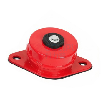 罗德力 纯国标阻尼弹簧减震器 ZD-17 载荷范围:1050-1200kg (红色) 带防滑胶垫
