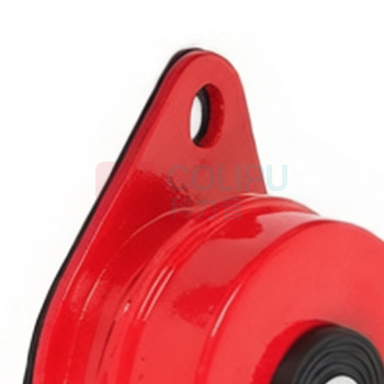 罗德力 纯国标阻尼弹簧减震器 ZD-6 载荷范围:200-260kg (红色) 五簧+防滑胶垫