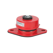 罗德力 纯国标阻尼弹簧减震器 ZD-3 载荷范围:80-120kg (红色) 五簧+防滑胶垫