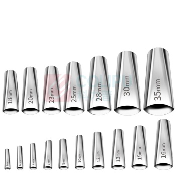 筑华工品 不锈钢扁头胶嘴 5mm 100个/包 按包发货