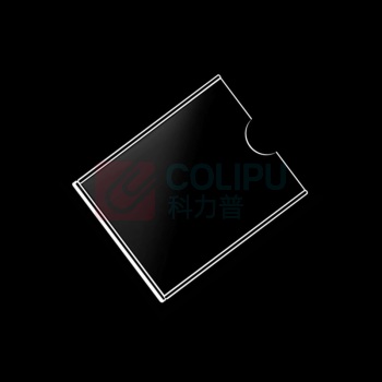OIMG 亚克力卡槽 固定卡板 宽240mm*长340mm*空隙10.7mm 竖款双层