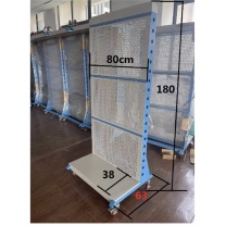 优易达 移动实训架实训台网孔板 PLC 180*38*80cm