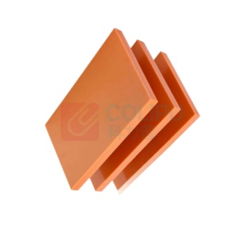 辽誉 电木板 1000*500*25mm 尺寸公差正负0.3-0.5mm (橘红色)