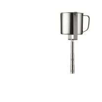 LABSHARK 不锈钢伸缩杆采水器 0.8mm*4m (收缩1.17m) 四节 304不锈钢取样桶