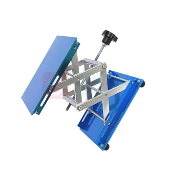 罗德力 实验室升降台 300*300mm 承重25kg 小型耐用可移动手动铝氧化升降器