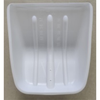 京喜 钢化塑料锹头 钢化ABS塑料 50*46cm (白色单头)