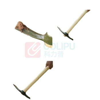 安赛瑞 洋镐 23942 材质: 85×49cm 道轨钢 军绿色 (大号) 木柄尺寸85cm