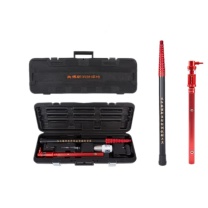 奥博斯 一体二合一感烟感温探测器试验器烟感检测烟枪工具 ABS-YW11 3.5m伸缩杆消防测试烟温枪