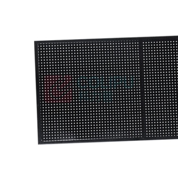 罗德力 带边框加厚款洞洞板挂板 120*80cm 含20个金属挂钩 (黑色)