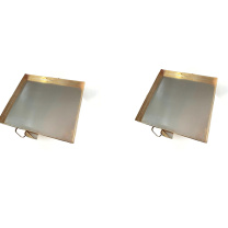 TUOKAEX 混料盘 L*W*H=L400mm*W400mm*H100mm 加螺杆(可接地) 材质:黄铜,产品不能退换 ,谨慎下单